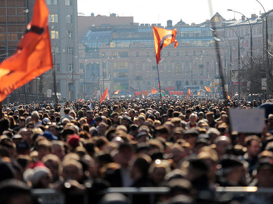 Организаторы настаивают на акции в центре Москвы