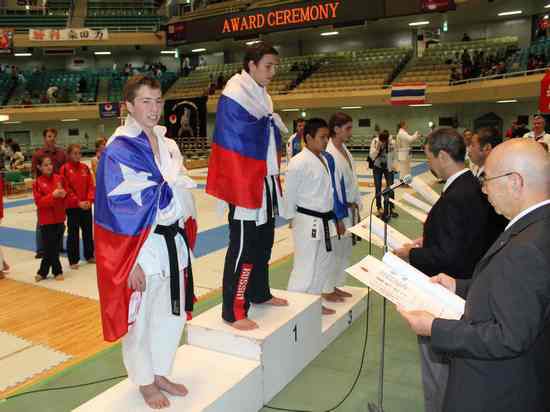Каратист Сергей Мащенко завоевал золотую медаль на XIII Кубке Сёто в Японии
