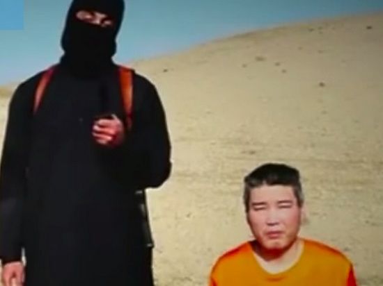 Террористы опубликовали видео от первого лица