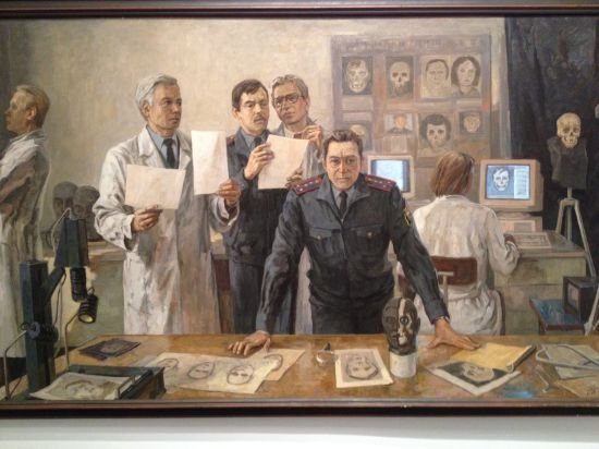 В филиале Московского музея современного искусства, что на Гоголевском бульваре, впервые покажут коллекцию единственной художественной студии, которая входит в состав МВД России