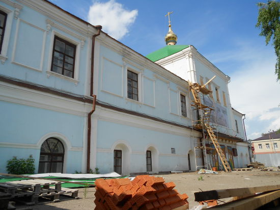 В церкви, где раньше находился кукольный театр, завершился первый этап реконструкции