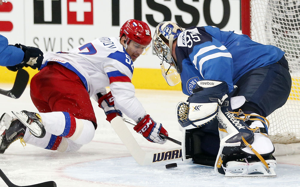 Россия обыграла Финляндию в финале чемпионата мира по хоккею