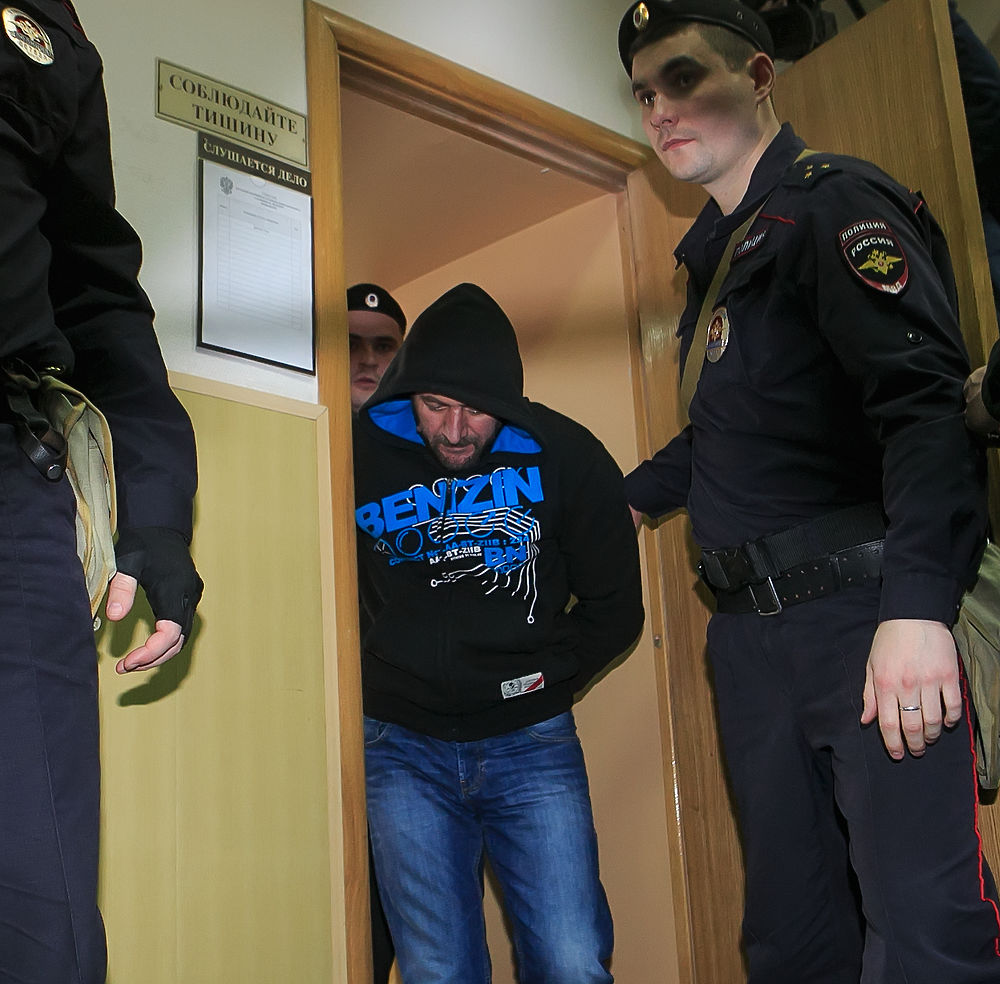 Фигуранты по делу Немцова предстали перед судом: эксклюзивный фоторепортаж