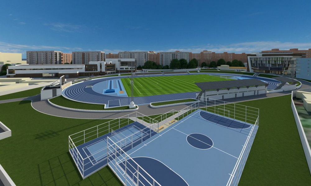 Проект реконструкции стадиона "Водник"