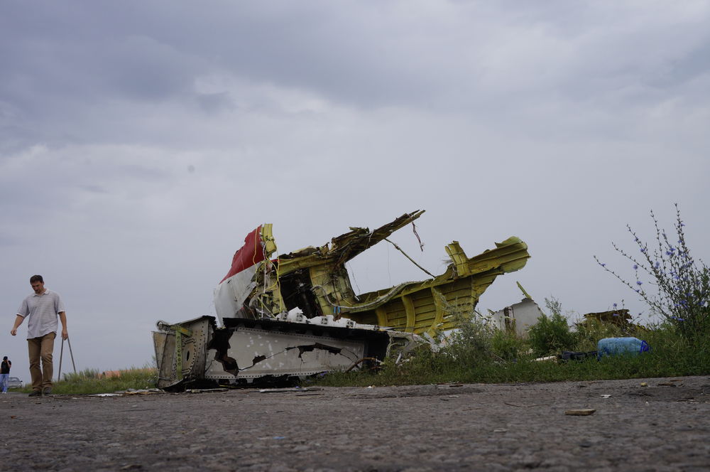 Катастрофа «Боинга»: фотографии с места трагедии