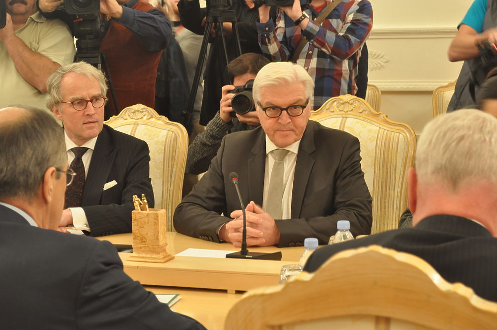 Переговоры Сергея Лаврова и немецкого министра иностранных дел Франка-Вальтера Штайнмайера