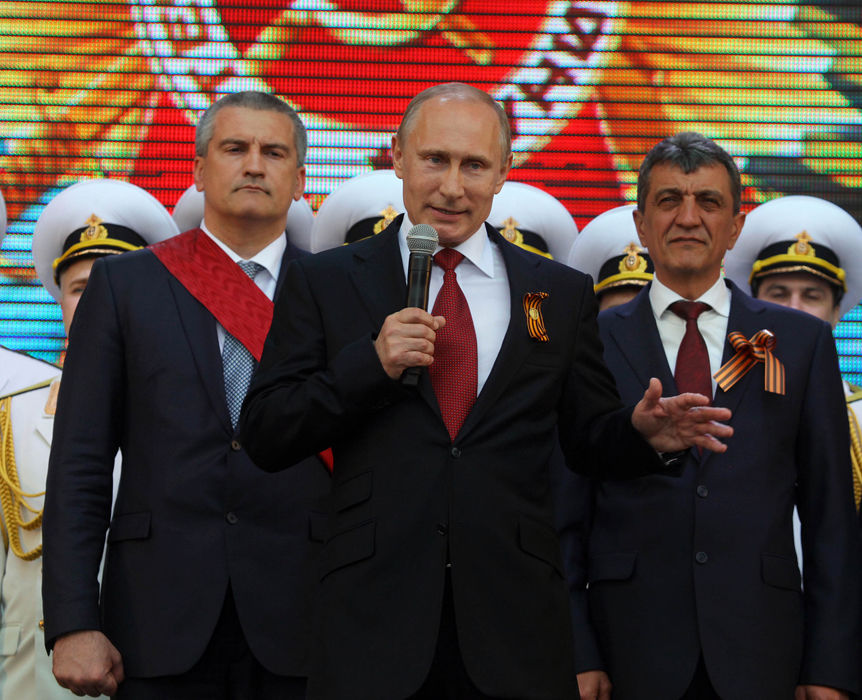 Владимир Путин посетил Севастополь в День Победы