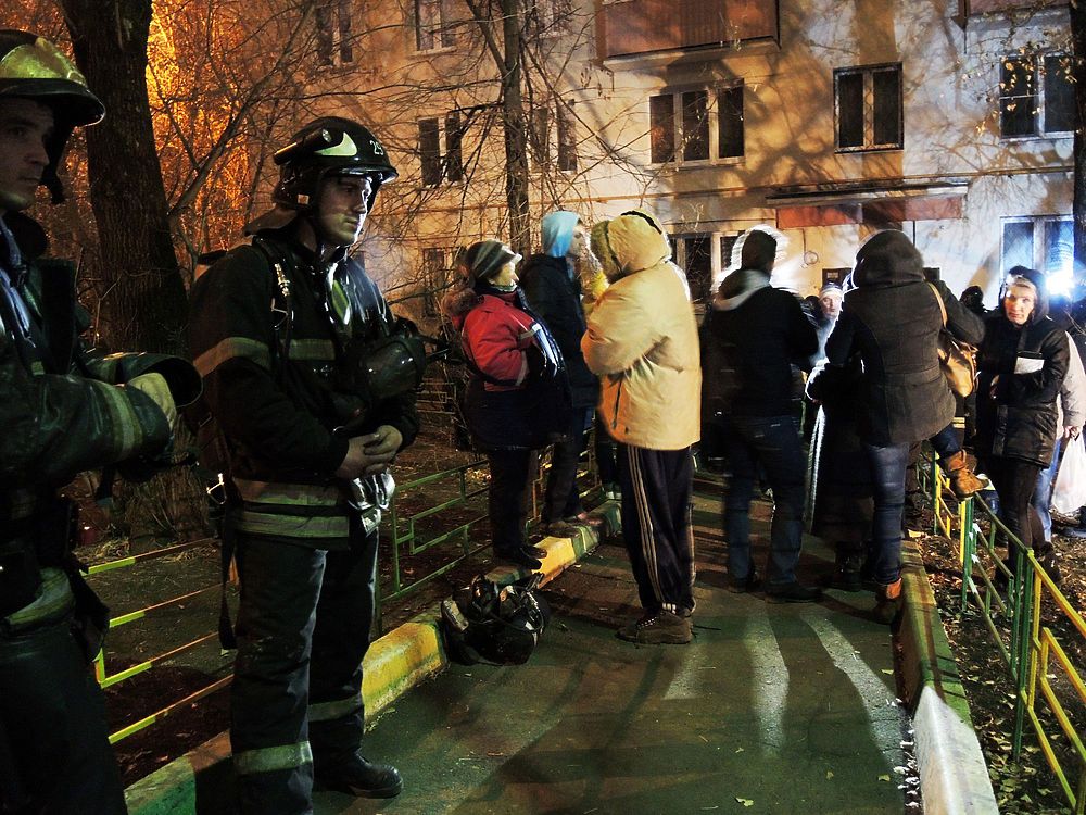 Взрывы газа и пожары в Москве