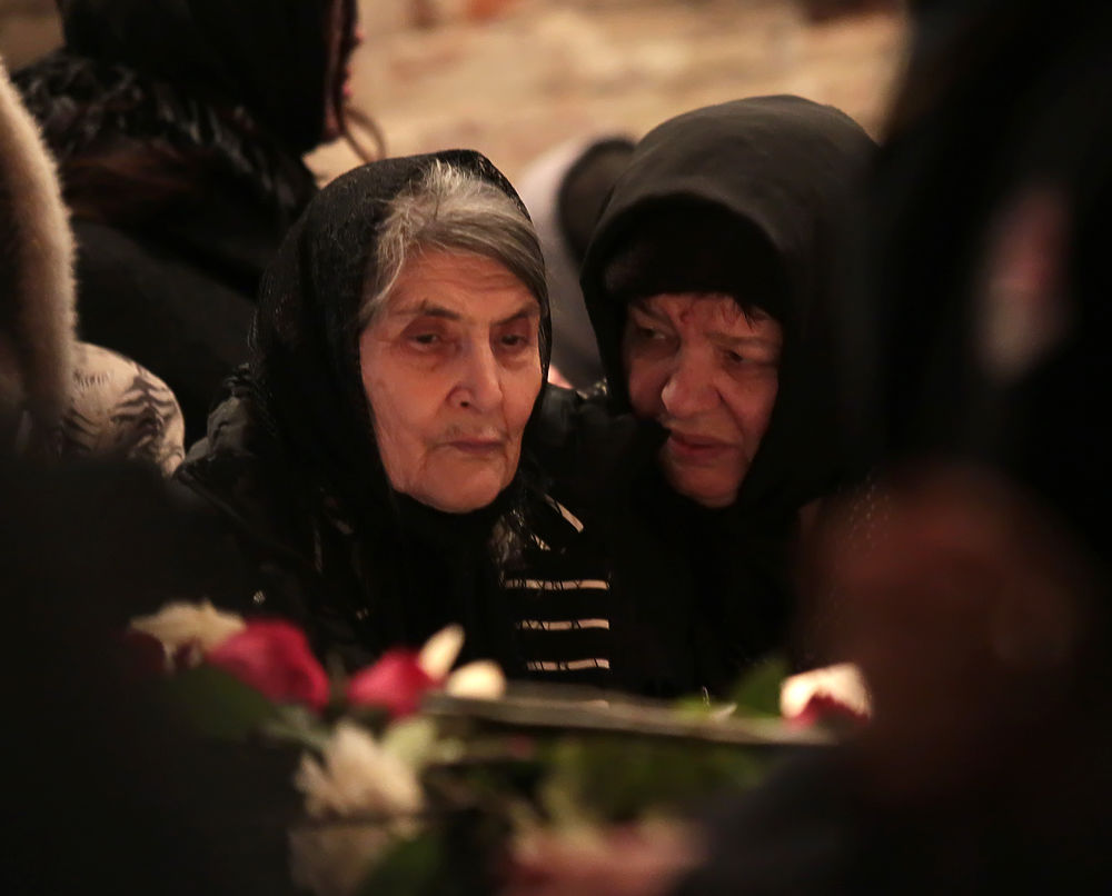 Прощание с матерью Немцова. Прощание с немцовым