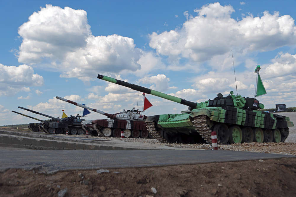 Россия победила Китай на чемпионате мира по танковому биатлону