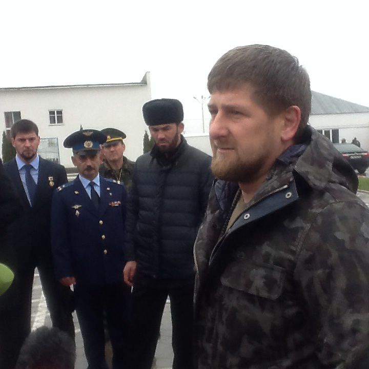 Кадыров проводил в российскую армию призывников из Чечни