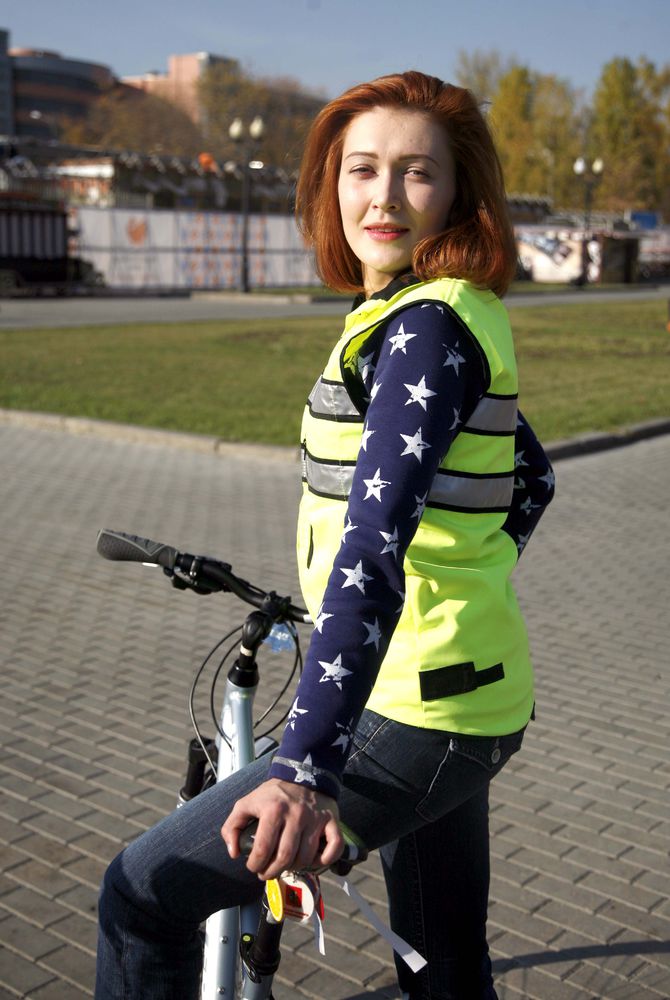 Велосипедисты Москвы держат себя в отличной форме 