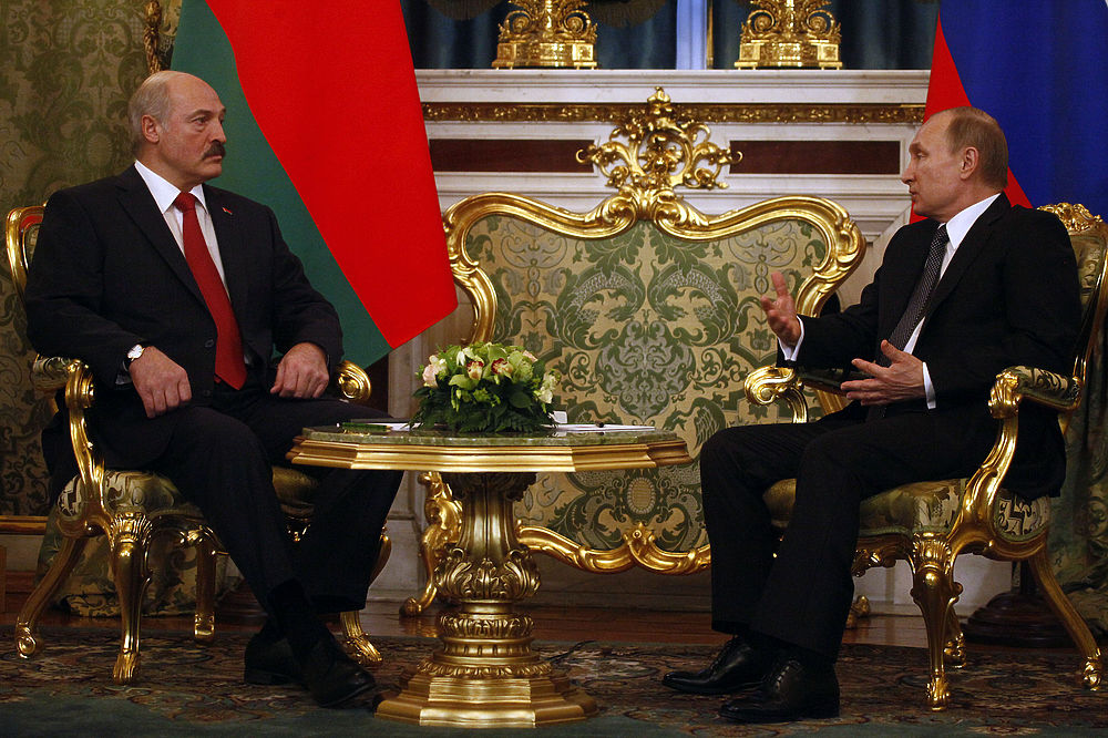 Встреча Владимира Путина с Александром Лукашенко 